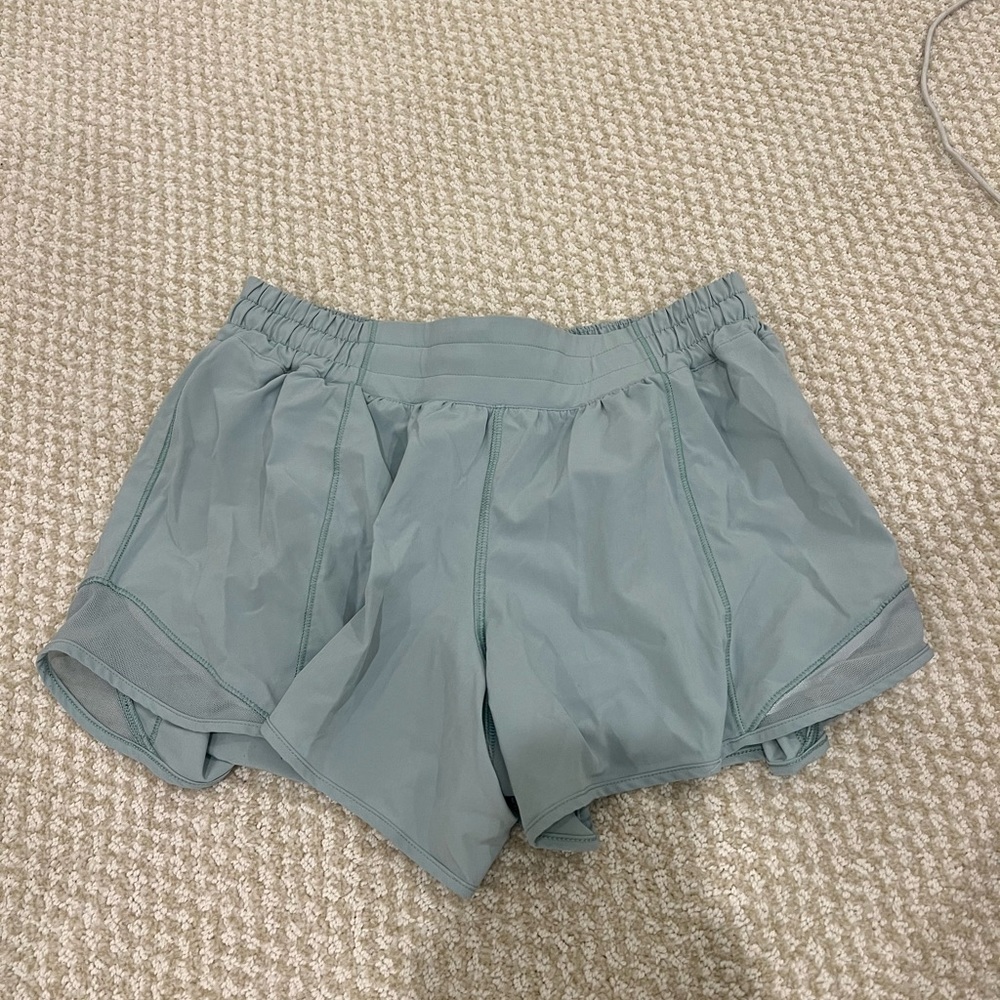 Blue Lululemon shorts